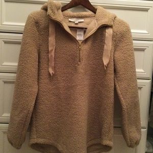 Loft Quarter Zip Sweater